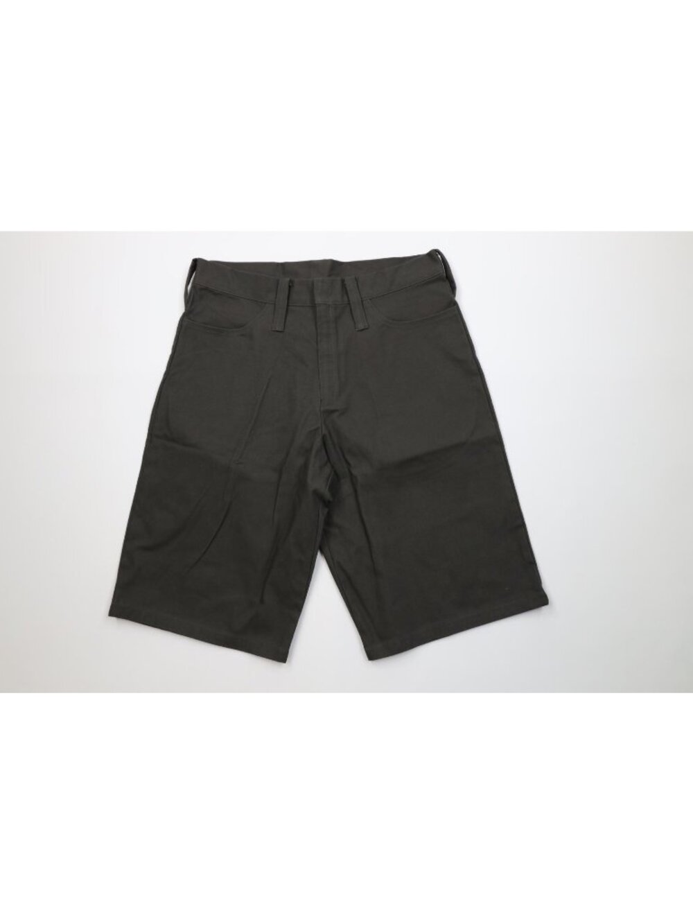 New Yeezy YZY Kanye West Mens Size 2 Medium Baggy Canvas Shorts Gray Cotton